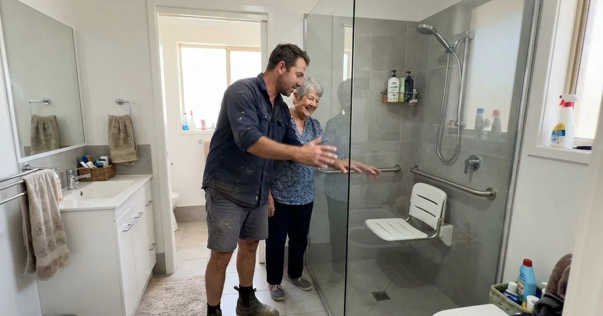 Renovating a bathroom for ageing in place in Perth