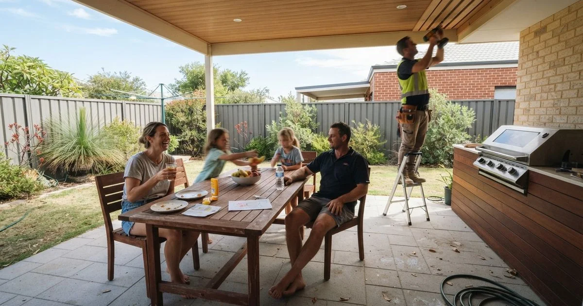 Planning an outdoor living or alfresco renovation in Perth
